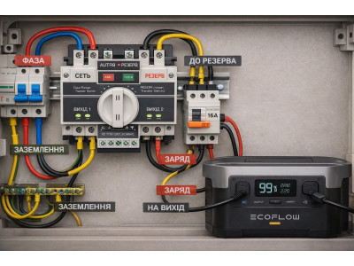 Автоматичний ввід резерву (АВР) у квартирі та будинку — підключення, схеми, помилки, досвід електрика