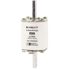 Запобіжник плавкий e.fuse.NT2.63, габарит 2, 63А