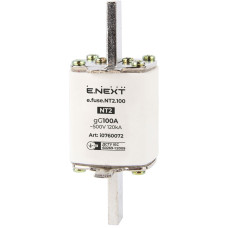 Запобіжник плавкий e.fuse.NT2.100, габарит 2, 100А
