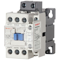 Контактор e.industrial.ukc.50.42, 50А, 42В, 3P, 1no+1nc