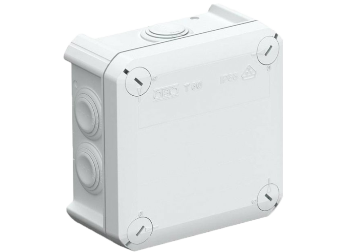 Коробка распределительная OBO Bettermann наружная с резинками T-60 114х114х57 IP66