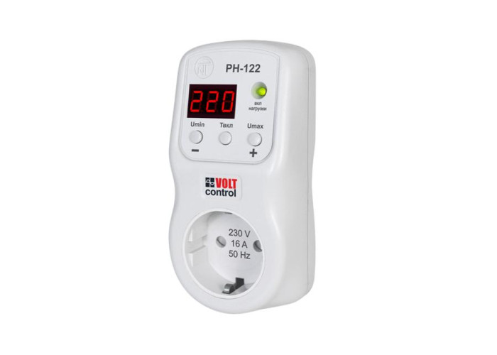 Реле напруги в розетку PH-122