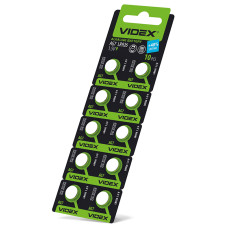 Батарейка часовая Videx AG 7/LR926 BLISTER CARD 10 шт