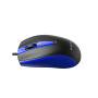 Дротова миша HAVIT HV-MS871 USB Blue (1200 DPI, 3 кл)