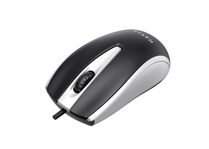 Дротова миша HAVIT HV-MS871 USB Gray (1200 DPI, 3 кл)