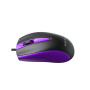 Дротова миша HAVIT HV-MS871 USB Purple (1200 DPI, 3 кл)