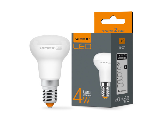 LED лампа VIDEX  R39e 4W E14 3000K