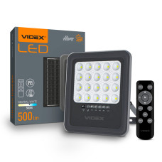 LED прожектор автономный VIDEX 500Lm 5000K