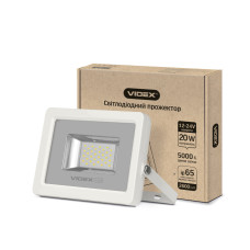 LED прожектор VIDEX 20W 5000K 12-24V White (VL-F205W-12V)
