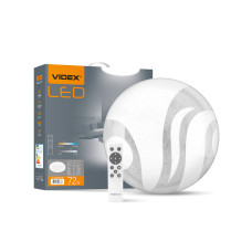LED светильник функциональный круглый VIDEX WAVE 72W 2800-6200K