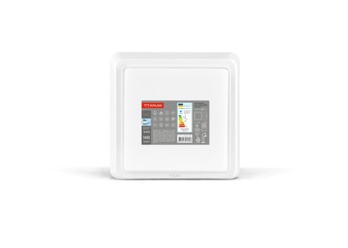 LED Світильник квадратний накладний TITANUM 18W 5000K 220V