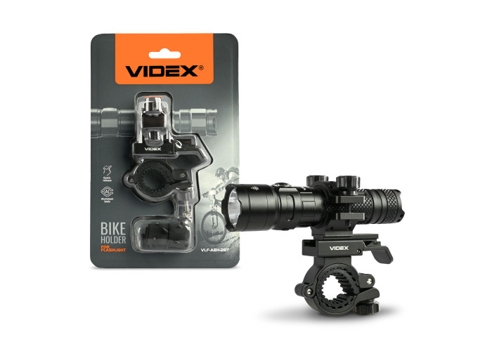 Велосипедний тримач для ліхтариків універсальний VIDEX VLF-ABH-287