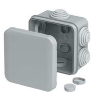 Коробка монтажная для п/п. 100х100х50 мм UEC IP55
