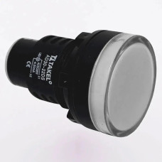 Світлодіодний індикатор AD30-30DS 230v АC/DC, блакитний TAKEL
