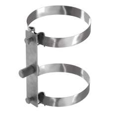 Хомут двойной D300 (StZn/Ni)