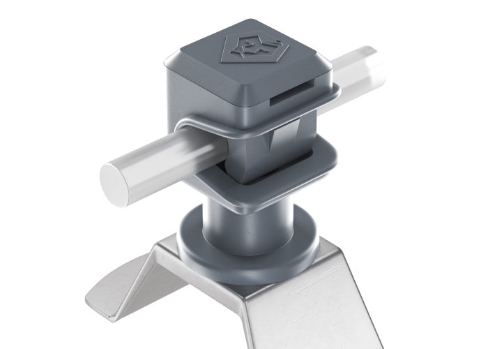 Держатель прямой L140 с Clip (Ni/Pa)