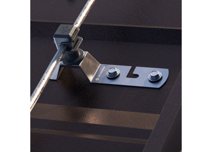 Держатель прямой L140 с Clip (Ni/Pa)