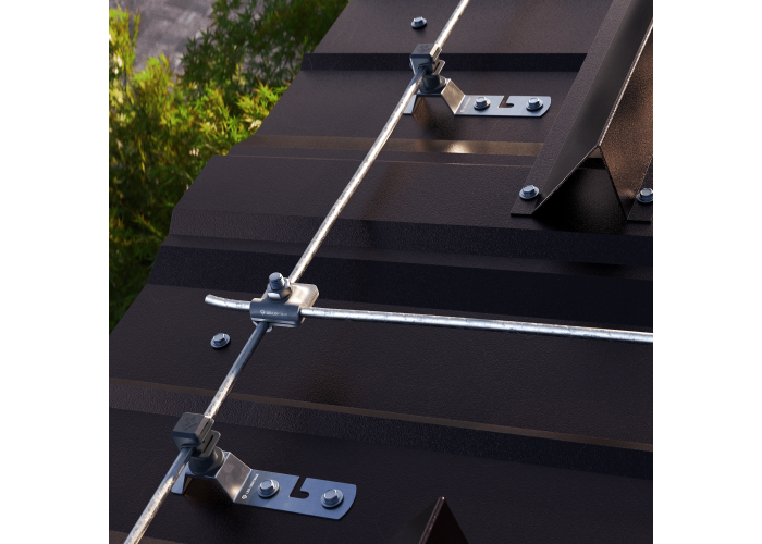 Держатель прямой L140 с Clip (Ni/Pa)