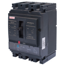 Силовой автоматический выключатель e.industrial.ukm.100R.50 с регулировкой, 3р, 50А