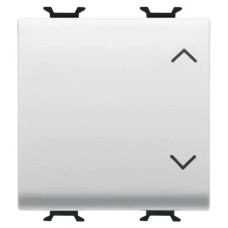 Переключатель 3-х позиционный Chorusmart 2M 1P 10AX UP-DOWN глянцевый белый GEWISS