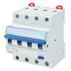 Дифференциальный автоматический выключатель MDC60 4P C10 6кA AC/0.03 4M GEWISS