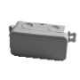 Коробка монтажна для відкритого встановлення без отворів 78х36х34 мм IP54 сіра UEC
