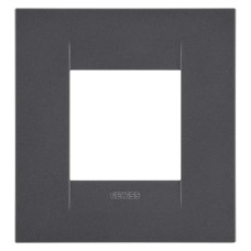 Рамка Chorusmart GEO 2M черный сатиновый GEWISS