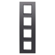 Рамка Chorusmart LUX 2+2+2+2M вертикальна сланець абсолют GEWISS