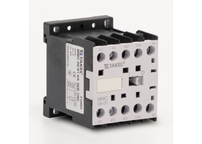 Контактор MMC 06-01 6А 36В 1NC TAKEL